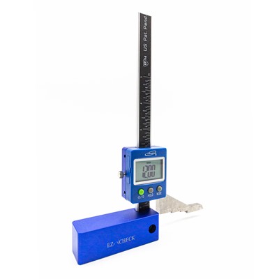 iGaging Digital Height Gauge 5.0in / 127mm with Centreline Offsets for Router Bits