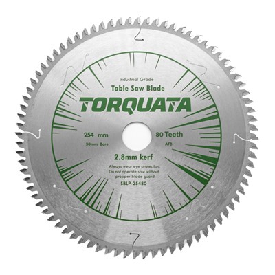 Torquata Laminated Panel Circular Saw Blade Optimised for Cordless Handheld Circular Saws