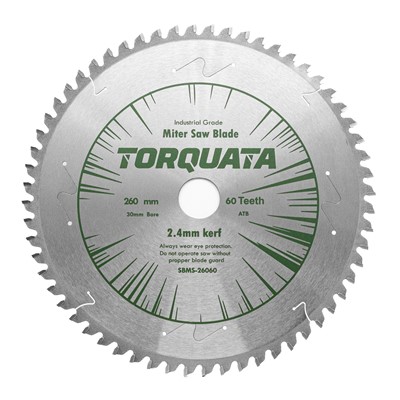 Torquata Standard Kerf Circular Saw Blade for Mitre Saws