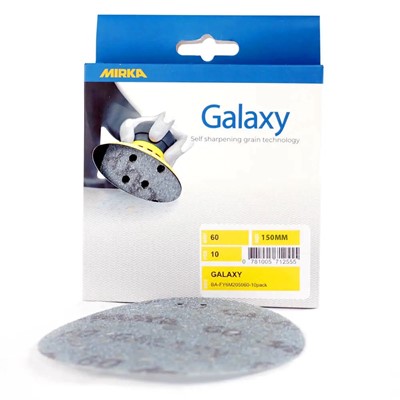 Mirka Galaxy Sanding Disc - 150mm Mix Coarse Pack of 10