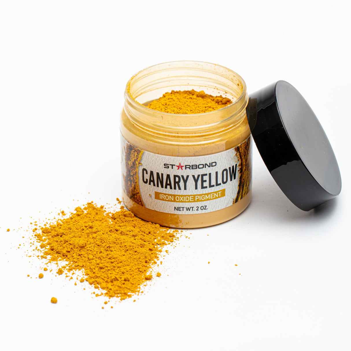 Starbond Matte Canary Yellow Iron Oxide Pigment 2oz