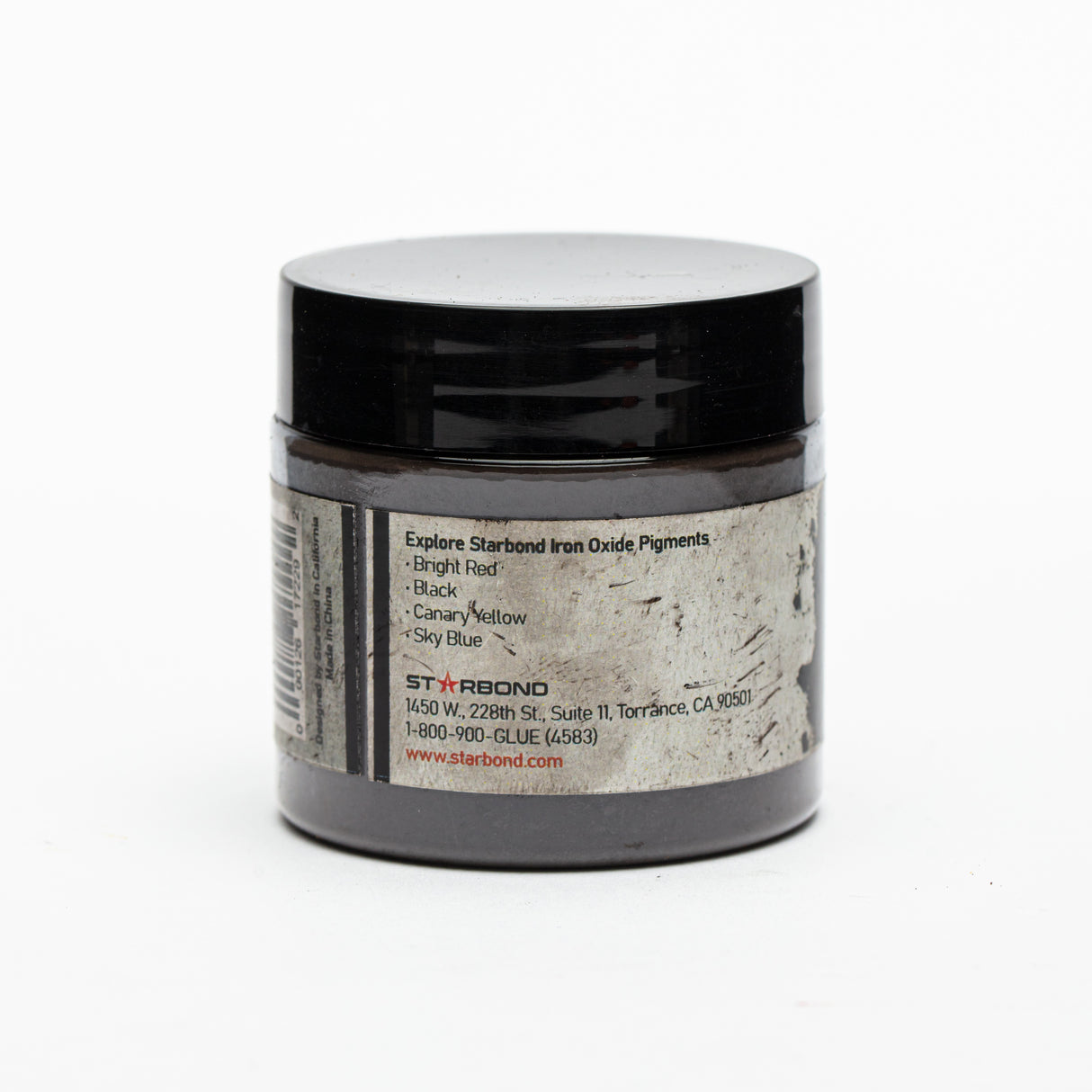 Starbond Matte Pure Black Iron Oxide Pigment 2oz