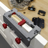 Milescraft HingeJigPLUS with PinDoctor & Router Bit for Door Hardware Installation