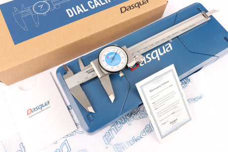 Dasqua Dial Vernier Caliper 150mm Long Metric with Case