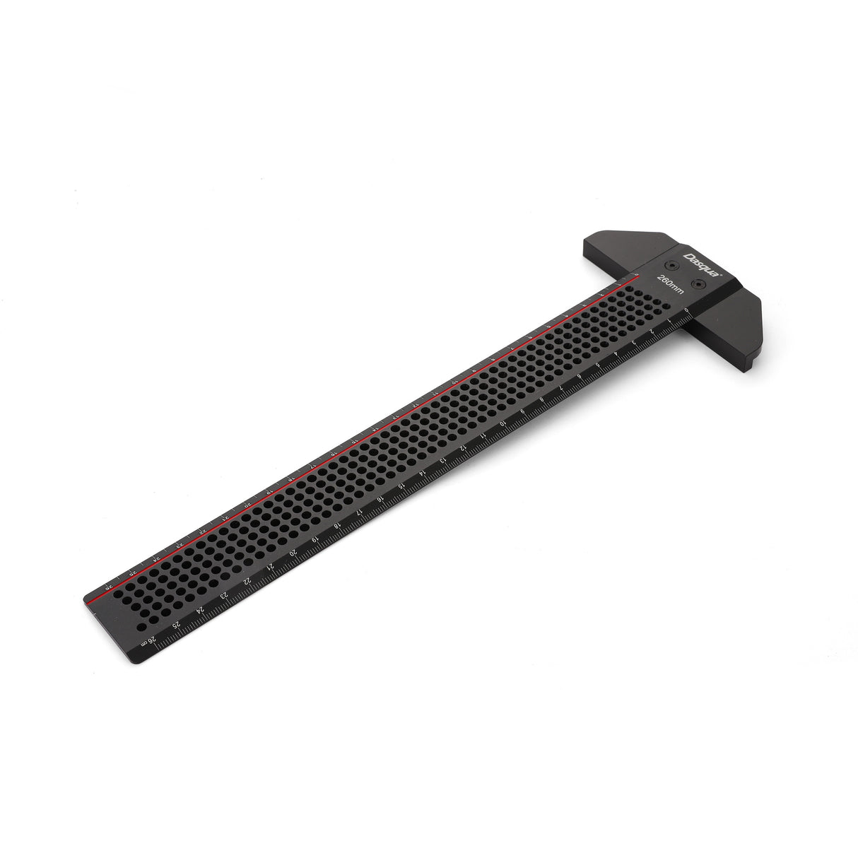 Dasqua T-Square Ruler With Marked Holes 260mm Metric