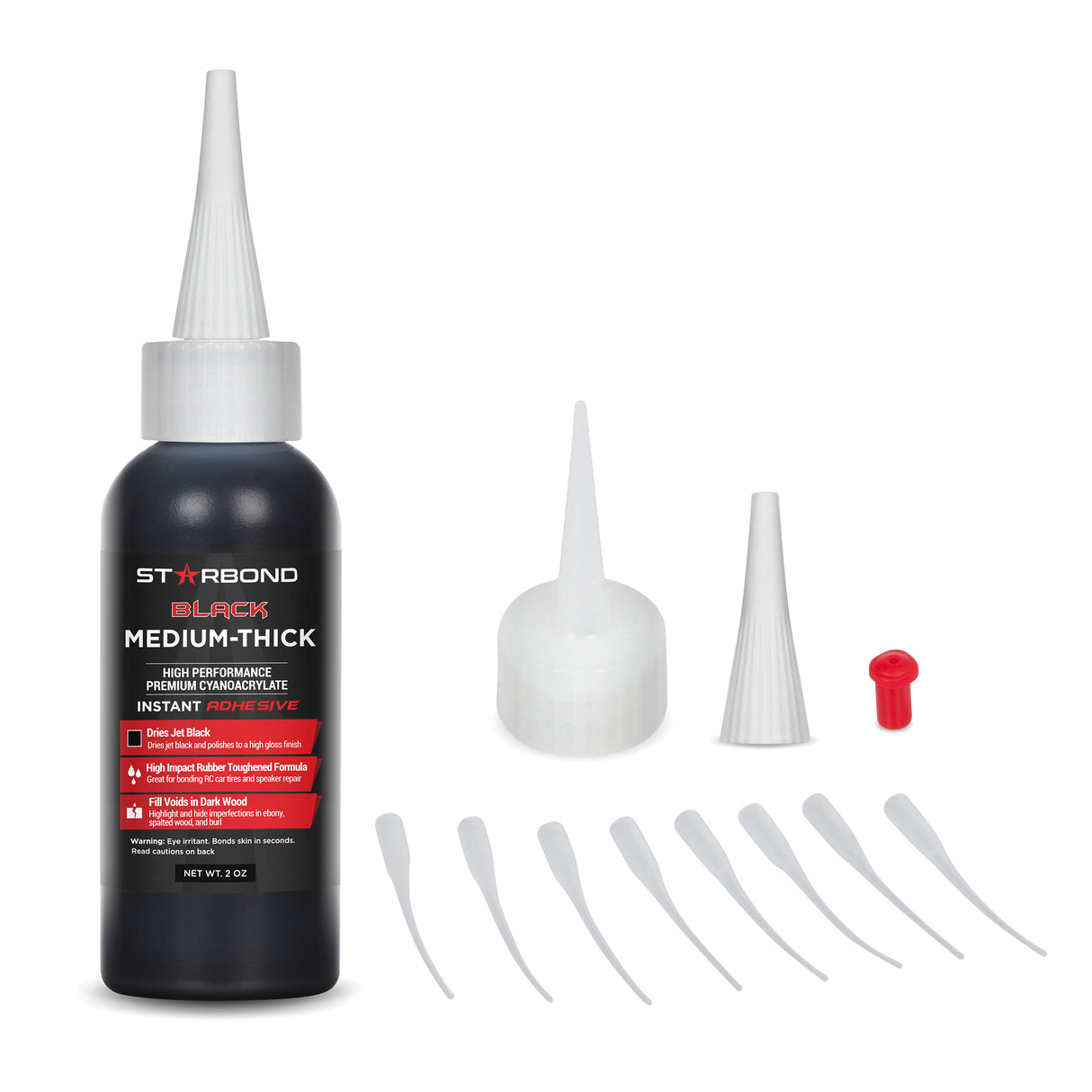 Starbond Black Medium-Thick CA Super Glue