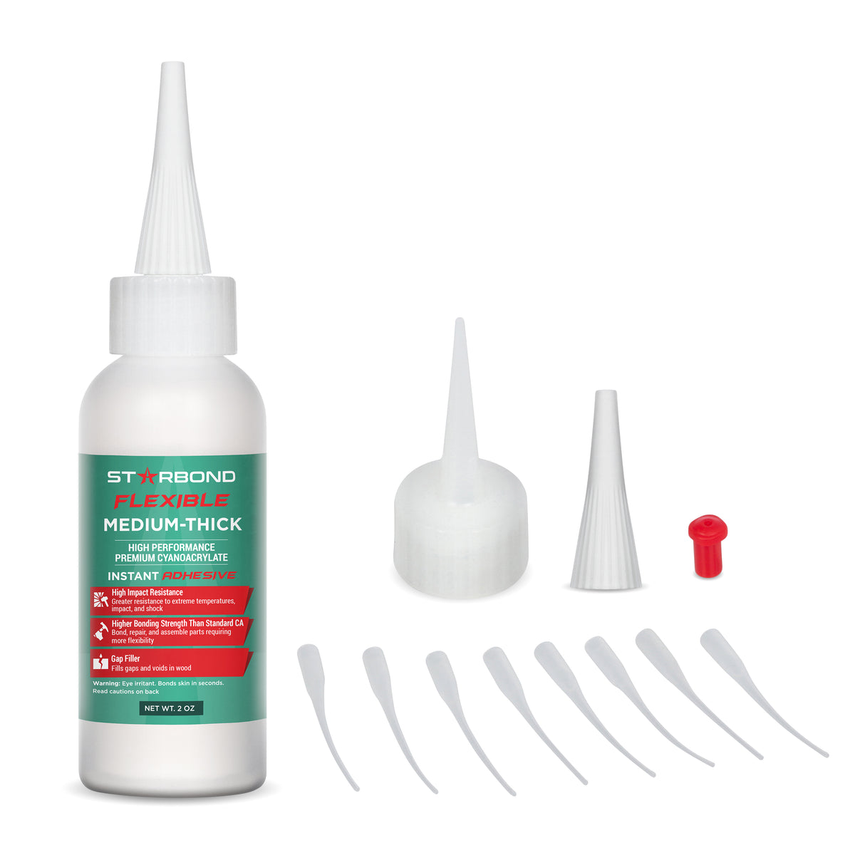 Starbond Flexible Medium-Thick CA Super Glue 2oz