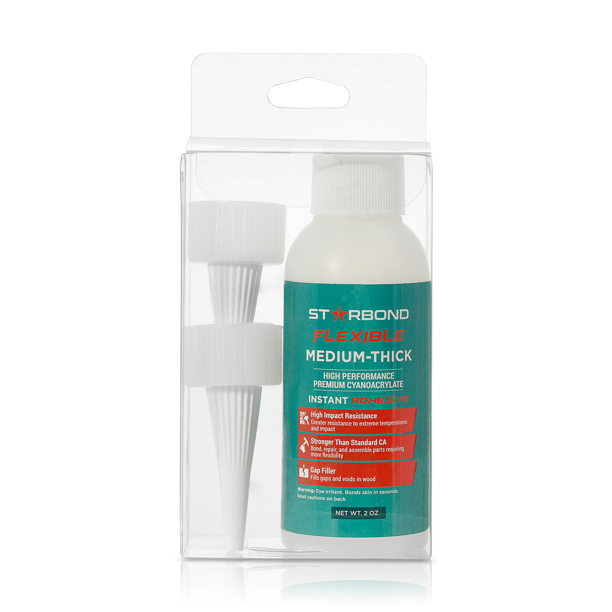 Starbond Flexible Medium-Thick CA Super Glue 2oz