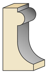 Torquata Face Moulding Router Bit Set 1/2in Shank