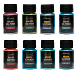 Starbond Red, Green & Blue Mica Powder Pigment Set of 24 Colours 10g