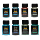 Starbond Red, Green & Blue Mica Powder Pigment Set of 24 Colours 10g