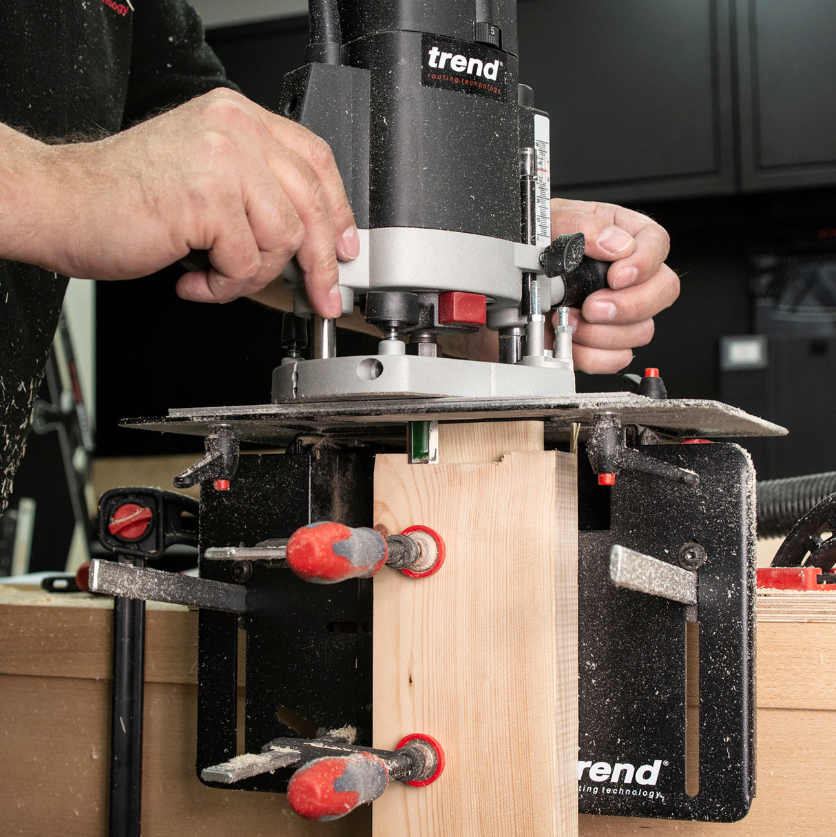 Trend Mortise & Tenon Jig for Plunge Routers