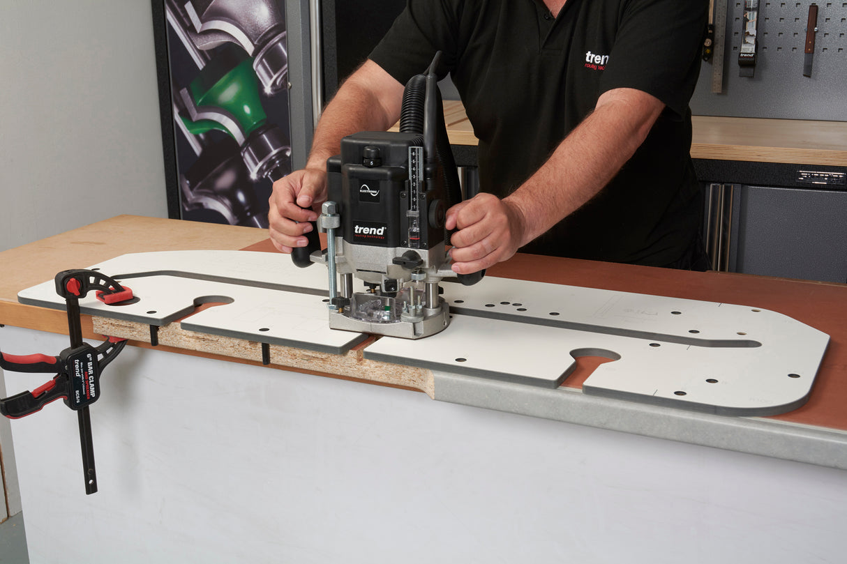 Trend 900mm Kitchen Worktop Router Jig