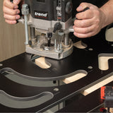 Trend Aperture Worktop Radius Jig for Plunge Routers