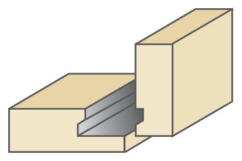 Torquata Drawer Lock Jointing Router Bit 1/4in Shank