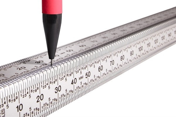 Incra Precision 90 Degree Bend Rules Metric