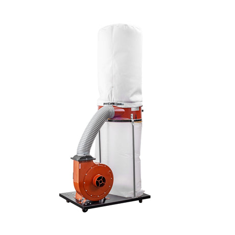 Sherwood 2HP Dust Extractor Single-Stage Dust Collection 1200CFM with Needle Felt Filter Bag