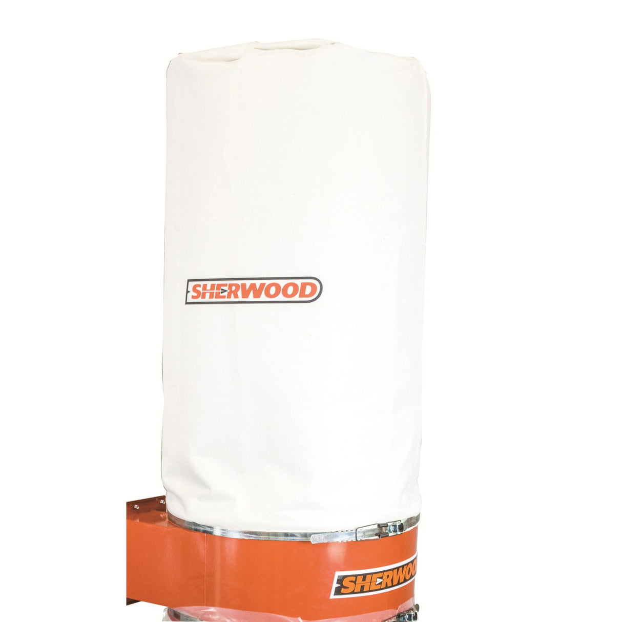 Sherwood 2HP Dust Extractor Single-Stage Dust Collection 1200CFM with Needle Felt Filter Bag