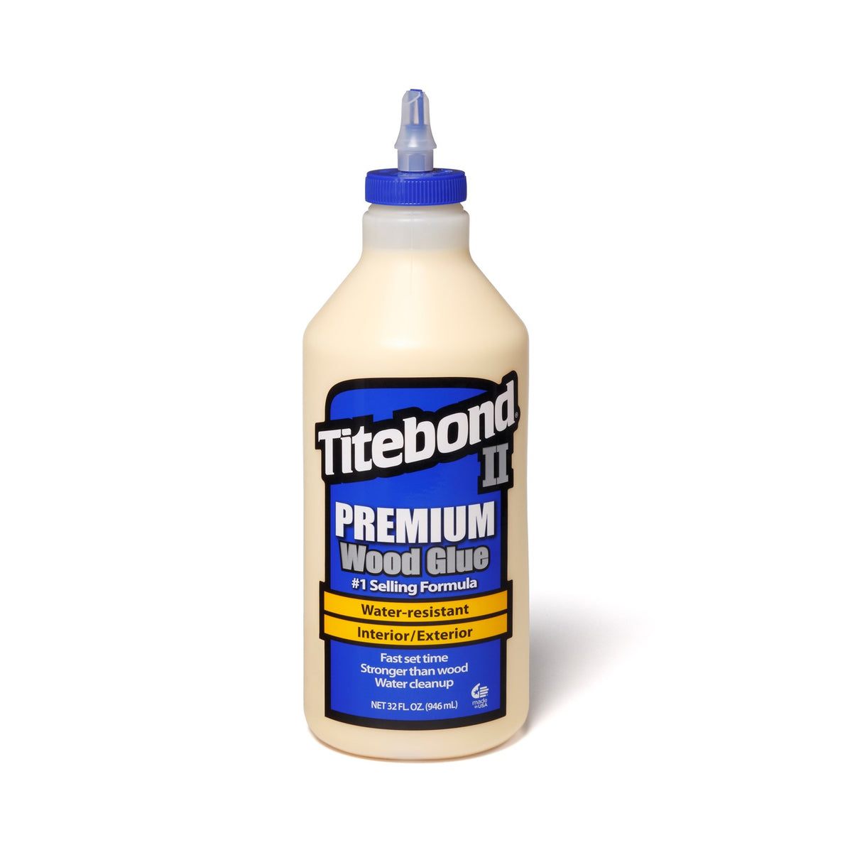 Titebond II Premium Water Resistant Glue PVA Yellow Aliphatic Resin