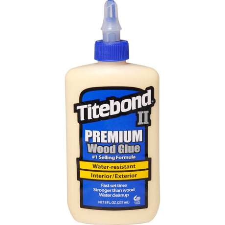 Titebond II Premium Water Resistant Glue PVA Yellow Aliphatic Resin