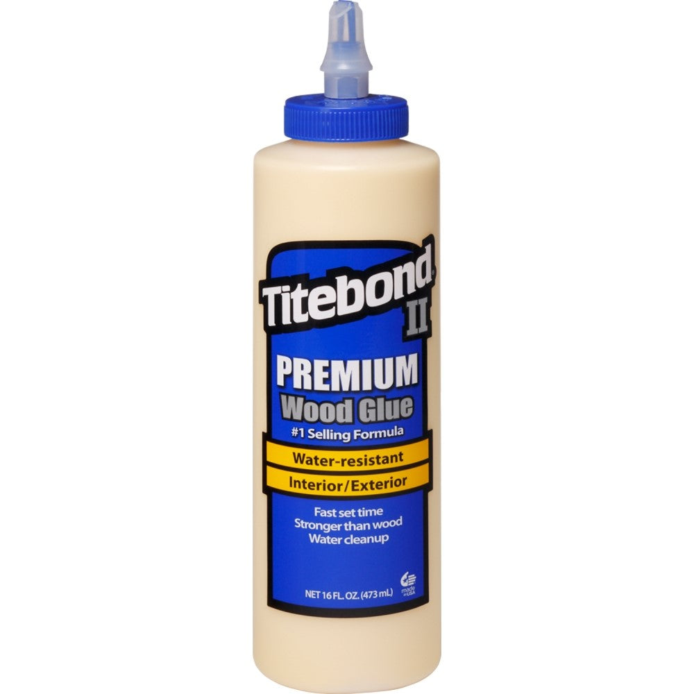 Titebond II Premium Water Resistant Glue PVA Yellow Aliphatic Resin