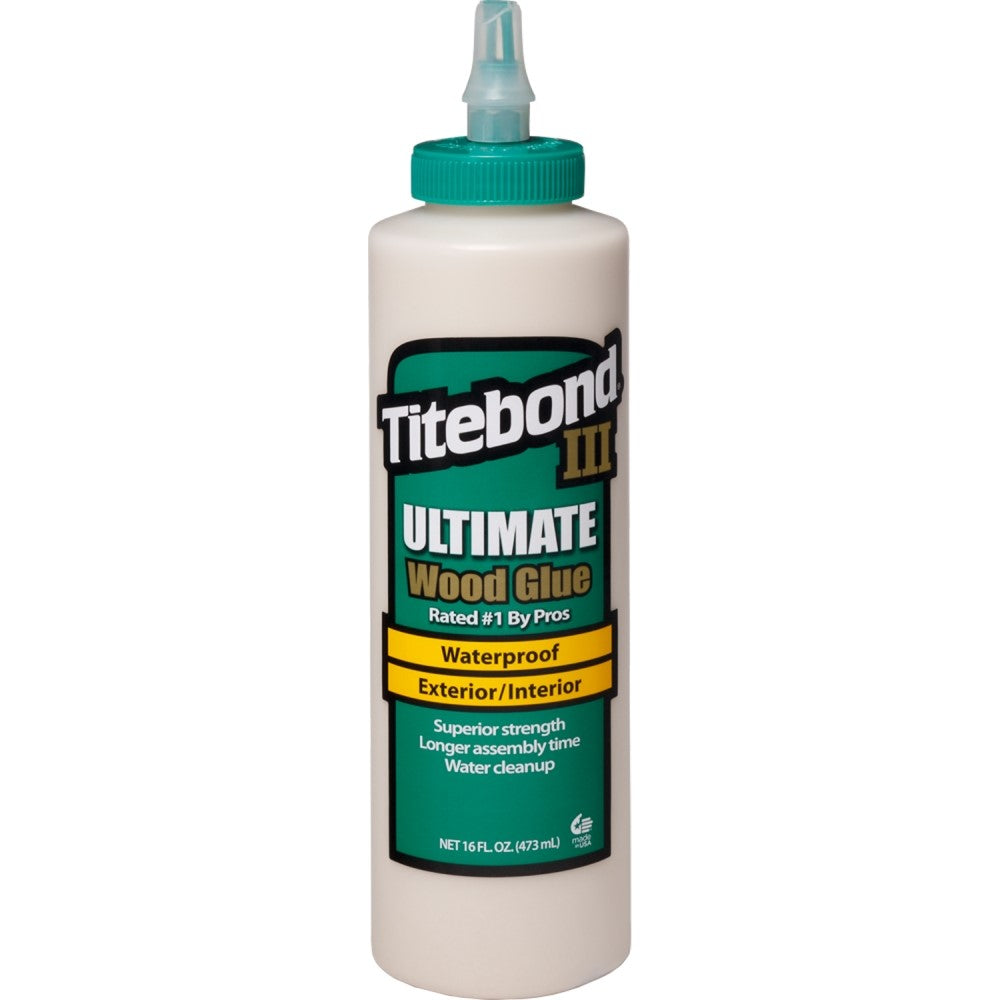 Titebond III Ultimate Waterproof Glue PVA Yellow Aliphatic Resin