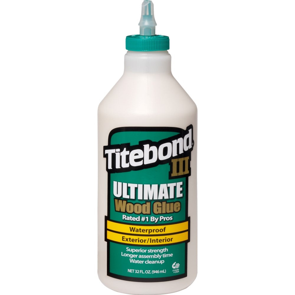 Titebond III Ultimate Waterproof Glue PVA Yellow Aliphatic Resin