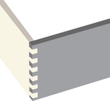 Baladonia 1/4in Box Joint Template for 12in Dovetail Jig