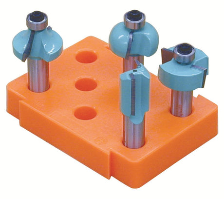 Torquata Router Bit Tidy Storage Fits 8x 1/2in Shanks