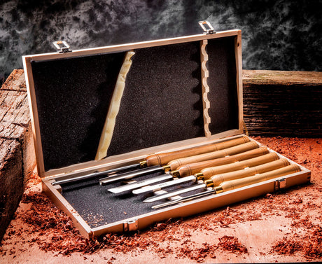 Baladonia Wood Turning Beginners Tool Set of 6