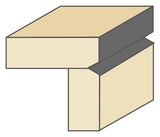 Torquata Flush V-Groove Trimming Router Bits