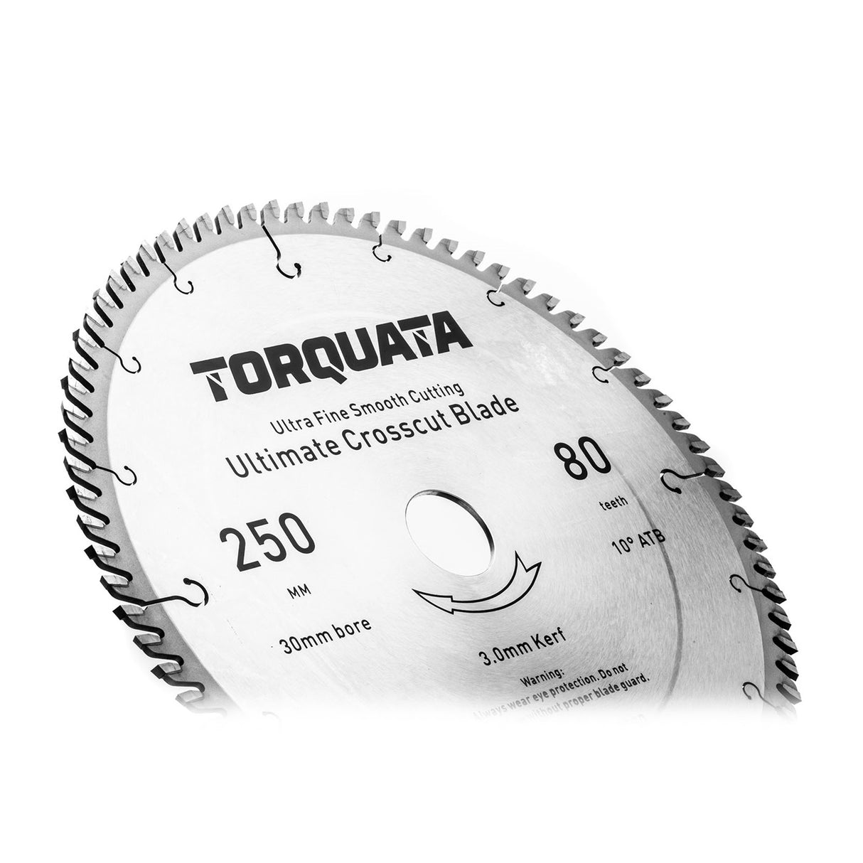 Torquata Fine Cut Off Circular Saw Blade 250mm Diameter 30mm Bore