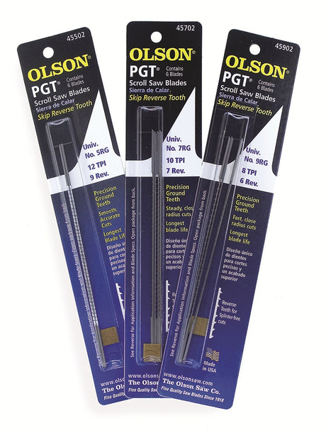 Olson PGT Scroll Saw Blades