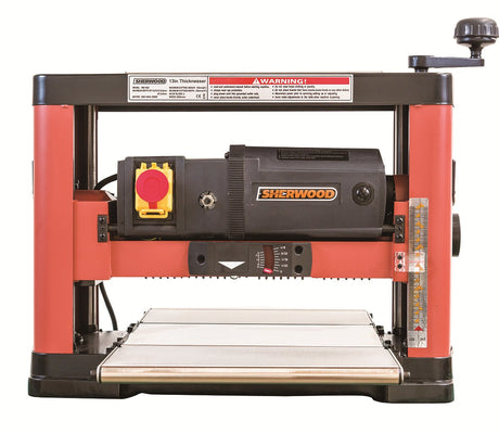 Sherwood 13in Benchtop Thicknesser with Straight Cutterhead 2HP