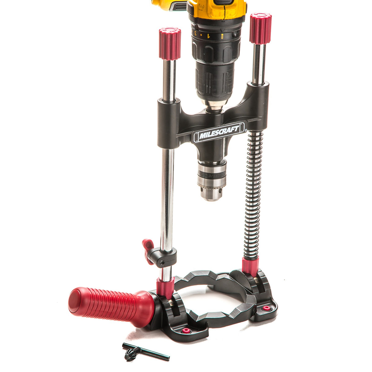 Milescraft Drill Mate Portable Drill Guide Versatile Drill Press Alternative