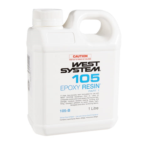 West System 105 Epoxy Resin Part A High Strength Low Viscosity