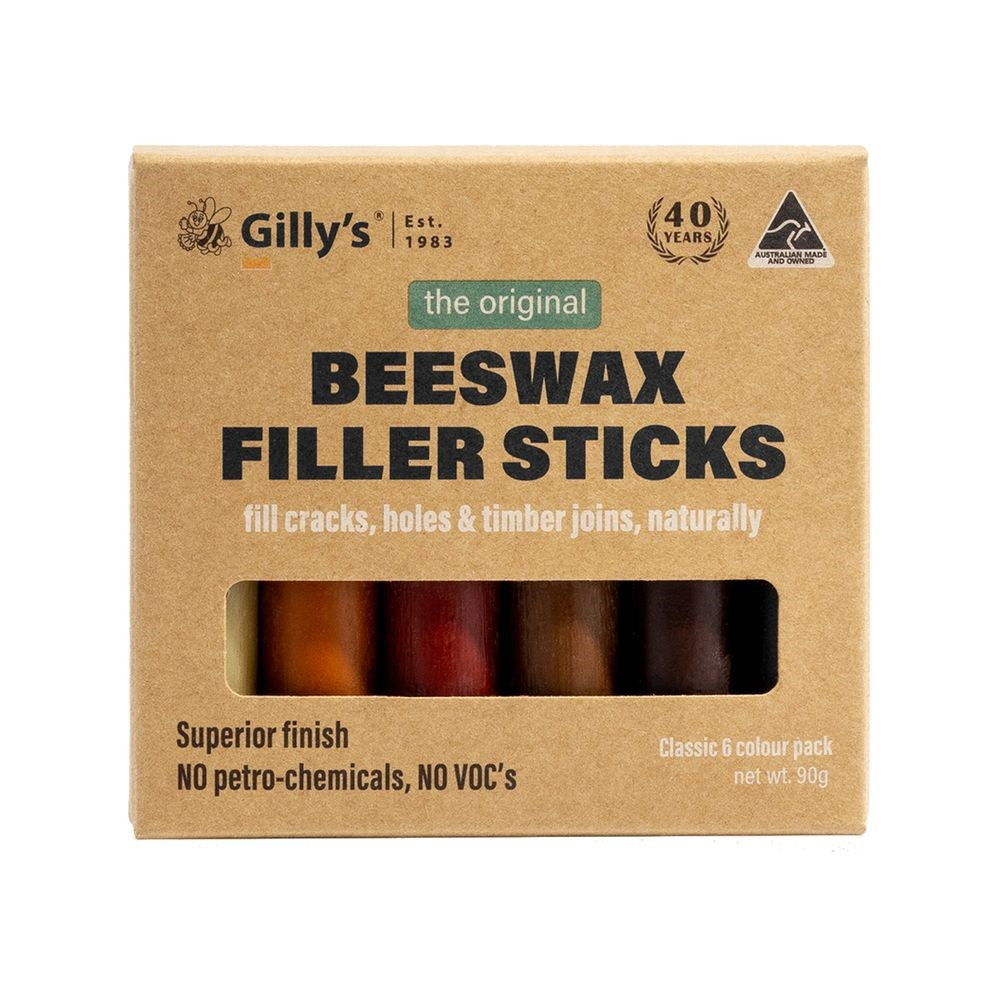 Gilly's Set of 6 Beeswax Filler Sticks