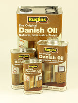 Rustins Original Danish Oil Food Safe Natural Finish