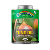 Organoil Pure Tung Oil Natural Sealant for Timber & Stone