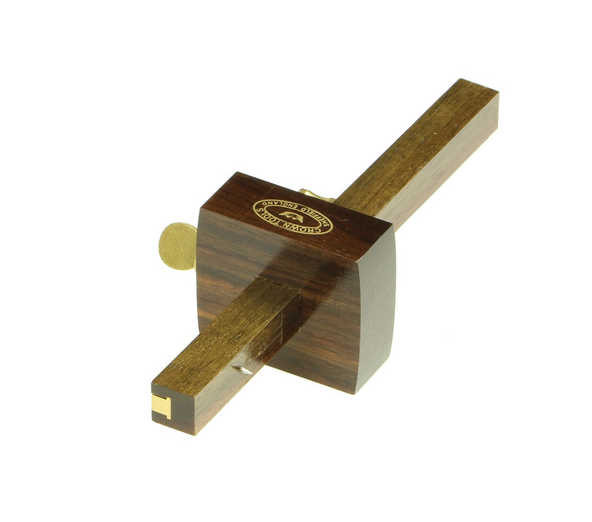 Crown Mini Mortice Gauge 110mm Marking Capacity Rosewood & Brass