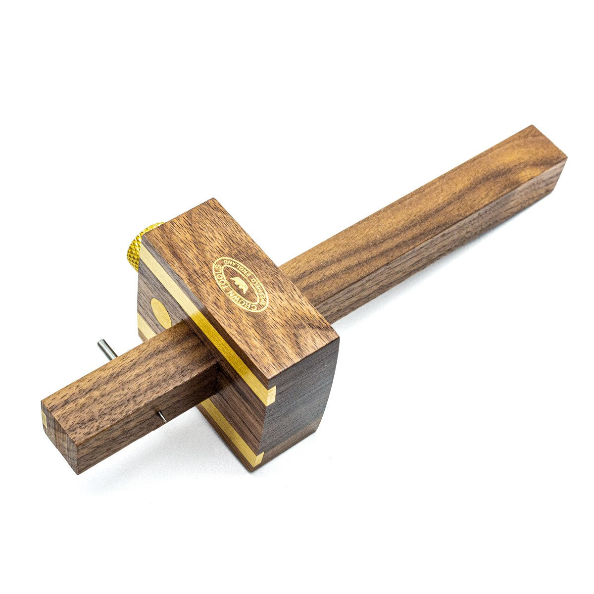 Crown Marking Gauge 140mm Marking Capacity Rosewood & Brass