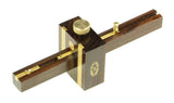 Crown Mortice Gauge 6-140mm Mortice 135mm Marking Capacity Rosewood & Brass