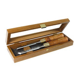 Narex Skew Paring Chisel Sets with Wooden Case