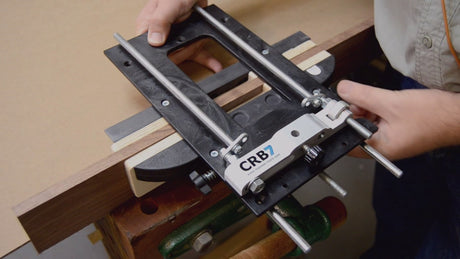 M-Power CRB7 Combination Router Base Mortice Hinge & Lock Jig Attachment