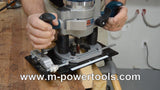 M-Power CRB7 Combination Router Base Mortice Hinge & Lock Jig Attachment