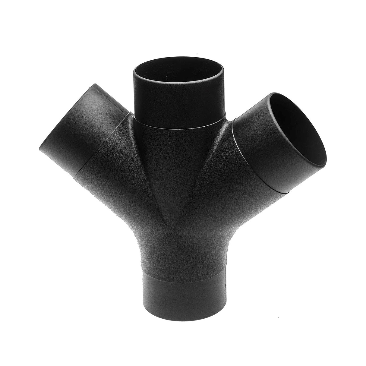 Sherwood 4in Tri-Connector Dust Extraction Hose Fitting 3-Way Junction Adapter