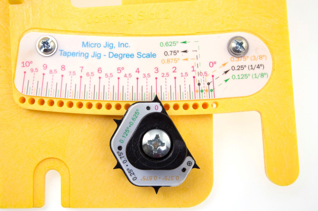 MicroJig MICRODIAL Tapering Jig for Table Saws