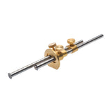 Luban Wheel Mortice Gauge Brass Micro Adjust 150mm Capacity