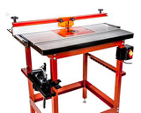 Sherwood Router Table Floor-Standing with Cast-Iron Table & Aluminium Mounting Plate