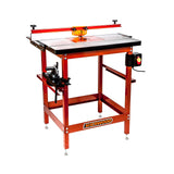 Sherwood Router Table Floor-Standing with Cast-Iron Table & Aluminium Mounting Plate